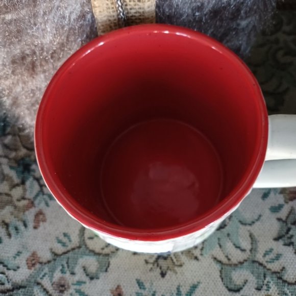 Anthropologie Bundle Up Monogram Holiday Mug "H" - Picture 3 of 6